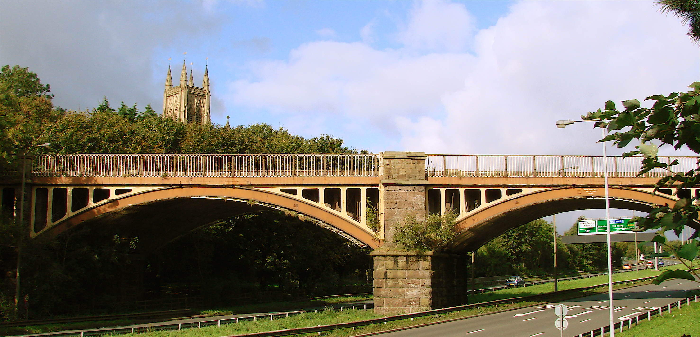 Croal Viaduct side view